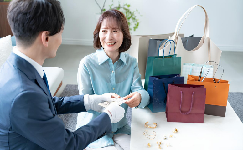 出張買取 STEP4 お買い取り