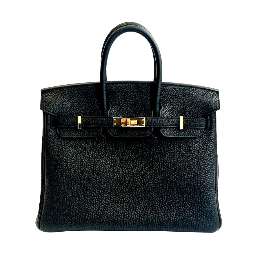 エルメス バーキン25　トゴ　ノワール　G金具