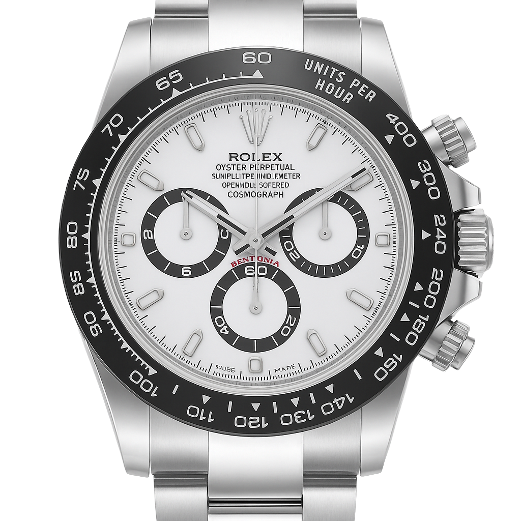 ロレックス 126500LN ホワイト文字盤