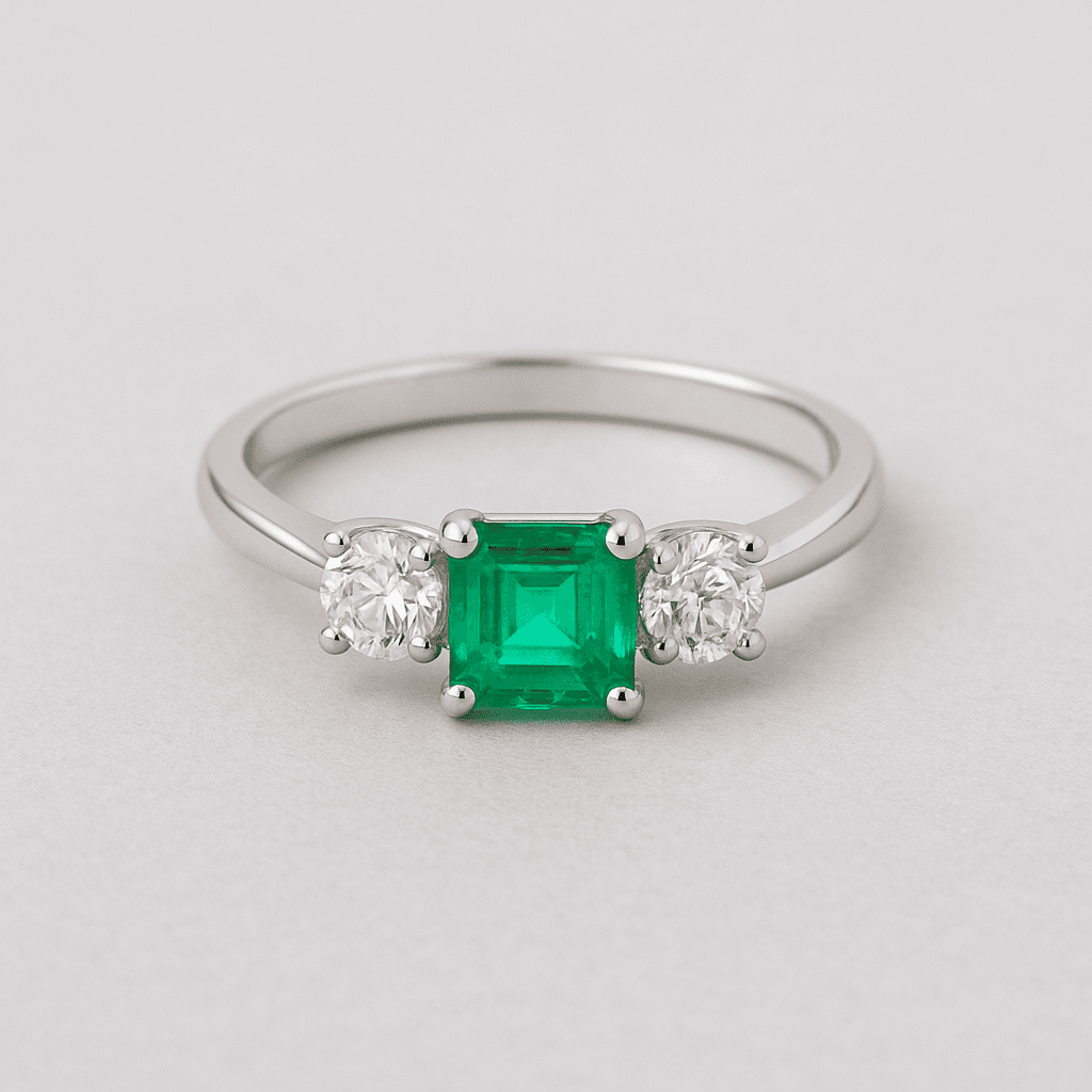 エメラルド ダイヤ リング